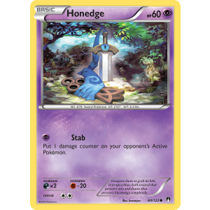 Honedge 60/122 Pokemon TCG XY BREAKpoint