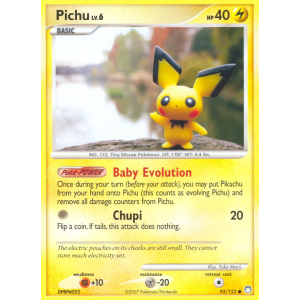 Pichu 93/123 Pokemon TCG Diamond & Pearl Mysterious Treasures