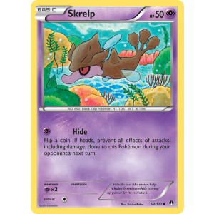 Skrelp 63/122 Pokemon TCG XY BREAKpoint