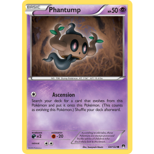 Phantump 64/122 Pokemon TCG XY BREAKpoint