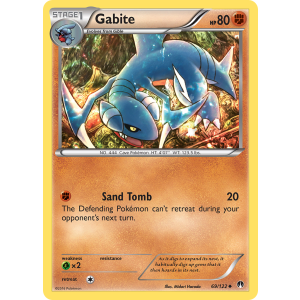 Gabite 69/122 Pokemon TCG XY BREAKpoint