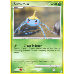 Surskit 104/123 Pokemon TCG Diamond & Pearl Mysterious Treasures