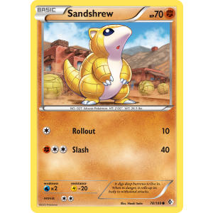 Sandshrew 78/149 Pokemon TCG Black & White Boundaries Crossed