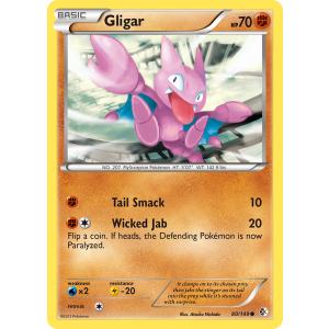 Gligar 80/149 Pokemon TCG Black & White Boundaries Crossed