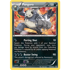 Pangoro 75/122 Pokemon TCG XY BREAKpoint