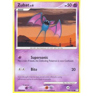 Zubat 108/123 Pokemon TCG Diamond & Pearl Mysterious Treasures