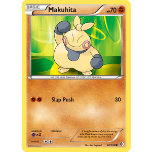 Makuhita 82/149 Pokemon TCG Black & White Boundaries Crossed