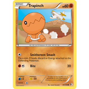 Trapinch 83/149 Pokemon TCG Black & White Boundaries Crossed