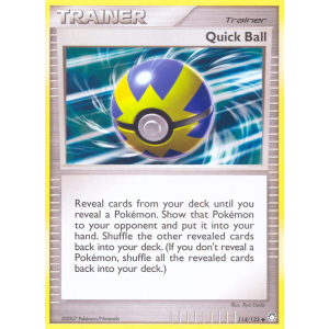 Quick Ball 114/123 Pokemon TCG Diamond & Pearl Mysterious Treasures