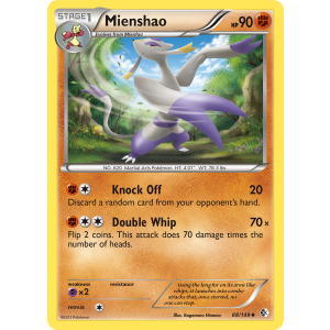 Mienshao 88/149 Pokemon TCG Black & White Boundaries Crossed