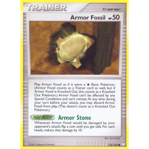 Armor Fossil 116/123 Pokemon TCG Diamond & Pearl Mysterious Treasures