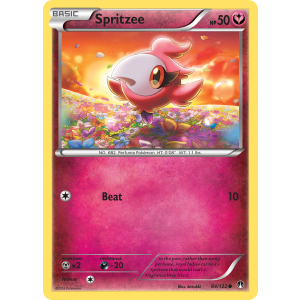 Spritzee 84/122 Pokemon TCG XY BREAKpoint