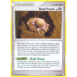 Skull Fossil 117/123 Pokemon TCG Diamond & Pearl Mysterious Treasures