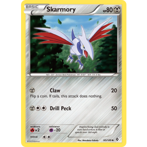 Skarmory 95/149 Pokemon TCG Black & White Boundaries Crossed