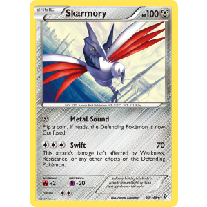 Skarmory 96/149 Pokemon TCG Black & White Boundaries Crossed