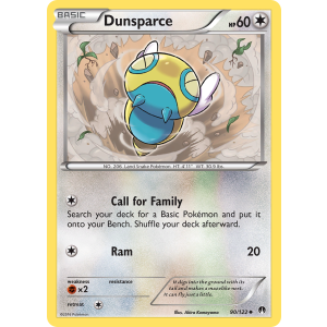 Dunsparce 90/122 Pokemon TCG XY BREAKpoint