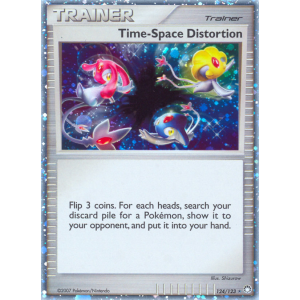 Rare Secret Time-Space Distortion 124/123 Pokemon TCG Diamond & Pearl Mysterious Treasures