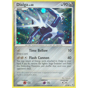 Rare Holo Dialga 1/130 Pokemon TCG Diamond & Pearl Diamond & Pearl