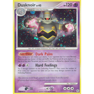 Rare Holo Dusknoir 2/130 Pokemon TCG Diamond & Pearl Diamond & Pearl