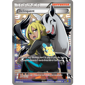 Rare Ultra Delinquent 98b/122 Pokemon TCG XY BREAKpoint