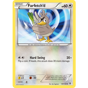 Farfetch'd 107/149 Pokemon TCG Black & White Boundaries Crossed