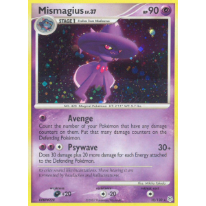 Rare Holo Mismagius 10/130 Pokemon TCG Diamond & Pearl Diamond & Pearl