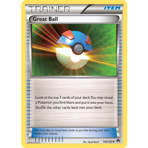 Great Ball 100/122 Pokemon TCG XY BREAKpoint