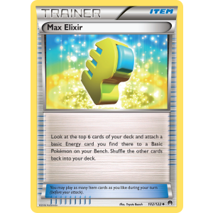 Max Elixir 102/122 Pokemon TCG XY BREAKpoint