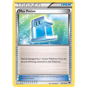 Max Potion 103/122 Pokemon TCG XY BREAKpoint