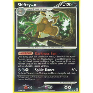 Rare Holo Shiftry 14/130 Pokemon TCG Diamond & Pearl Diamond & Pearl