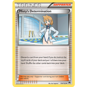 Misty's Determination 104/122 Pokemon TCG XY BREAKpoint