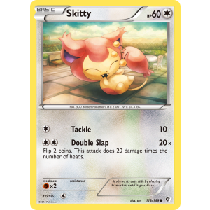 Skitty 113/149 Pokemon TCG Black & White Boundaries Crossed