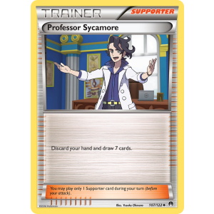 Professor Sycamore 107/122 Pokemon TCG XY BREAKpoint