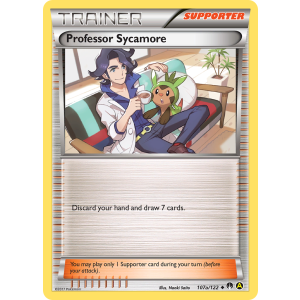 Professor Sycamore 107a/122 Pokemon TCG XY BREAKpoint