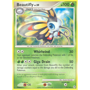 Beautifly 19/130 Pokemon TCG Diamond & Pearl Diamond & Pearl