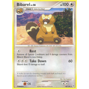 Bibarel 20/130 Pokemon TCG Diamond & Pearl Diamond & Pearl