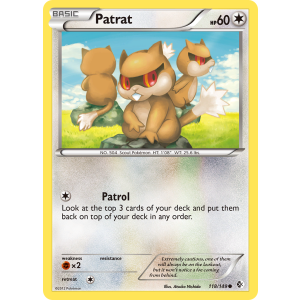 Patrat 118/149 Pokemon TCG Black & White Boundaries Crossed