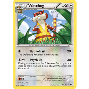 Watchog 119/149 Pokemon TCG Black & White Boundaries Crossed