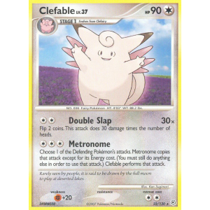 Clefable 22/130 Pokemon TCG Diamond & Pearl Diamond & Pearl