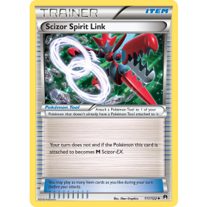 Scizor Spirit Link 111/122 Pokemon TCG XY BREAKpoint