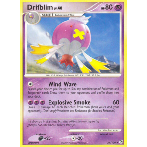 Drifblim 24/130 Pokemon TCG Diamond & Pearl Diamond & Pearl