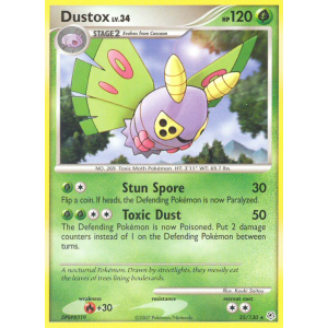 Dustox 25/130 Pokemon TCG Diamond & Pearl Diamond & Pearl