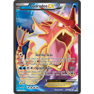 Rare Ultra Gyarados-EX 114/122 Pokemon TCG XY BREAKpoint