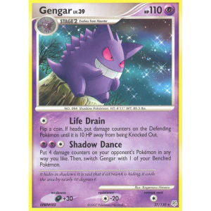 Gengar 27/130 Pokemon TCG Diamond & Pearl Diamond & Pearl