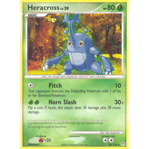 Heracross 28/130 Pokemon TCG Diamond & Pearl Diamond & Pearl