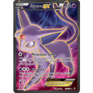 Rare Ultra Espeon-EX 117/122 Pokemon TCG XY BREAKpoint