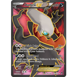 Rare Ultra Darkrai-EX 118/122 Pokemon TCG XY BREAKpoint