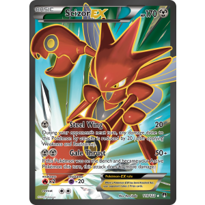 Rare Ultra Scizor-EX 119/122 Pokemon TCG XY BREAKpoint