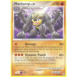 Machamp 31/130 Pokemon TCG Diamond & Pearl Diamond & Pearl