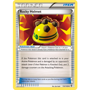 Rocky Helmet 133/149 Pokemon TCG Black & White Boundaries Crossed